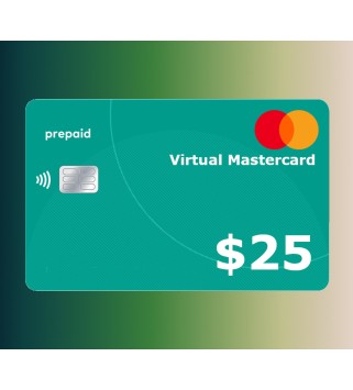 MyPaymentVault Virtual Mastercard USD 25 Key GLOBAL